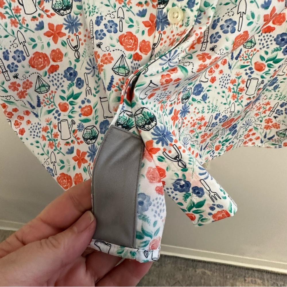 Duluth Trading Co garden button down shirt - Picture 4 of 8